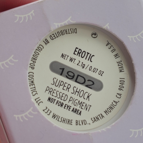 Colourpop Erotic Super Shock Shadow - Picture 3 of 3